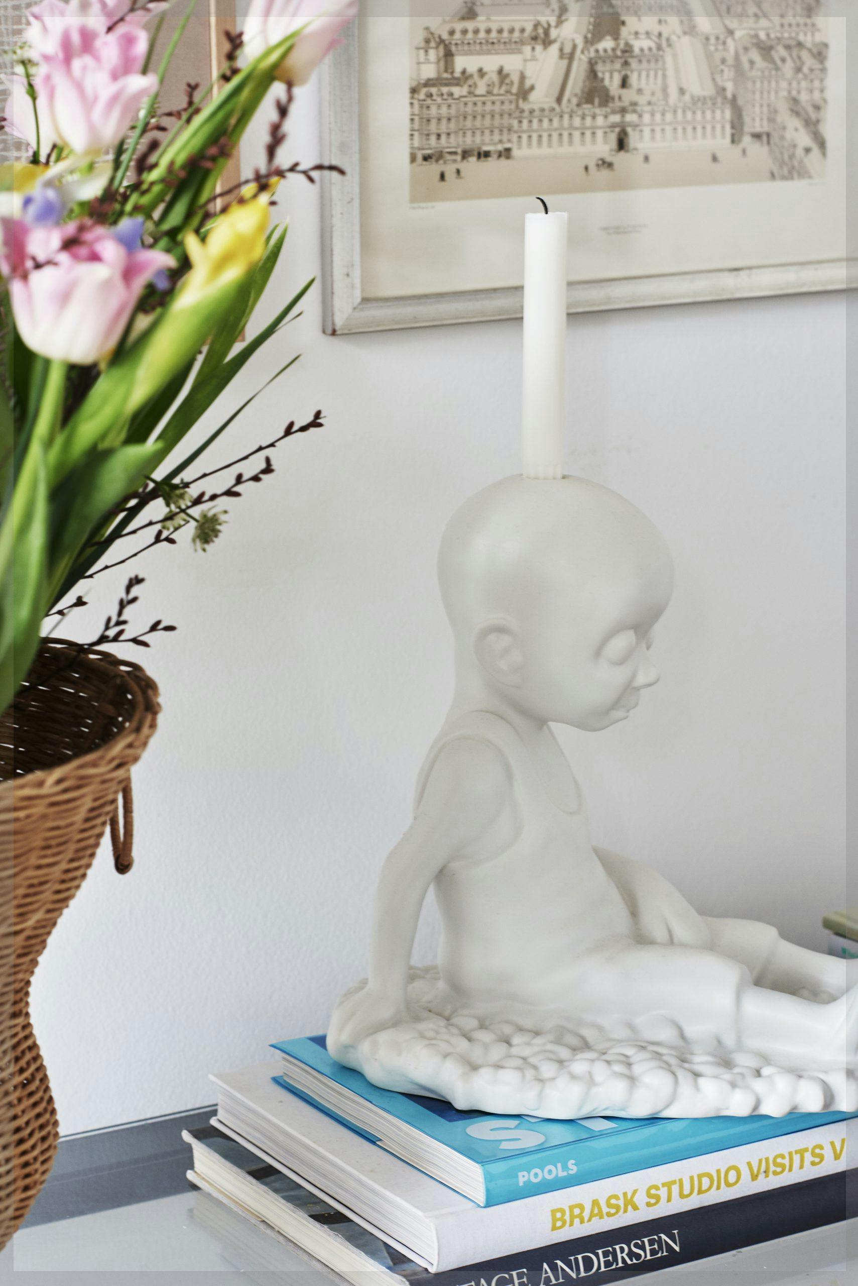 Lysestake skulptur Lysestake skulptur